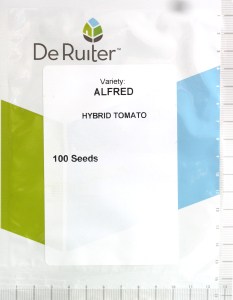 Indeterminantný rajciak Alfred F1 (De Ruiter), semená rajcín, semená zeleniny, zeleninové semená