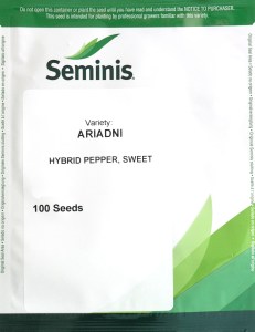 Paprika sladká Ariadni F1 (Seminis)