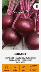 Balenie semien sýtočervenej guľatej cvikly odrody Bohan F1 (Beta vulgaris) na jarný a letný výsev