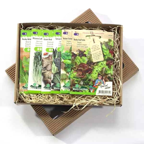 Darčekové balenie - šaláty