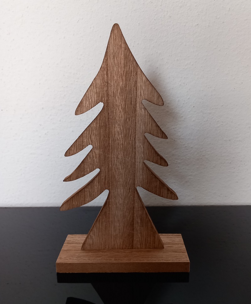 Vianočná dekorácia stromček na podstavci