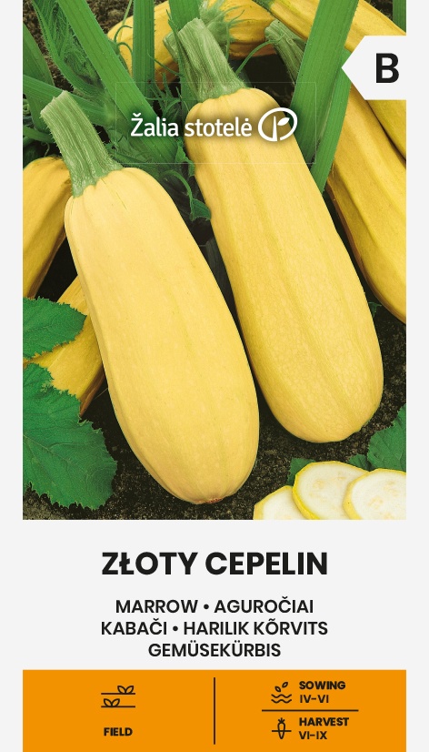 Semená Tekvice Zloty Cepelin
